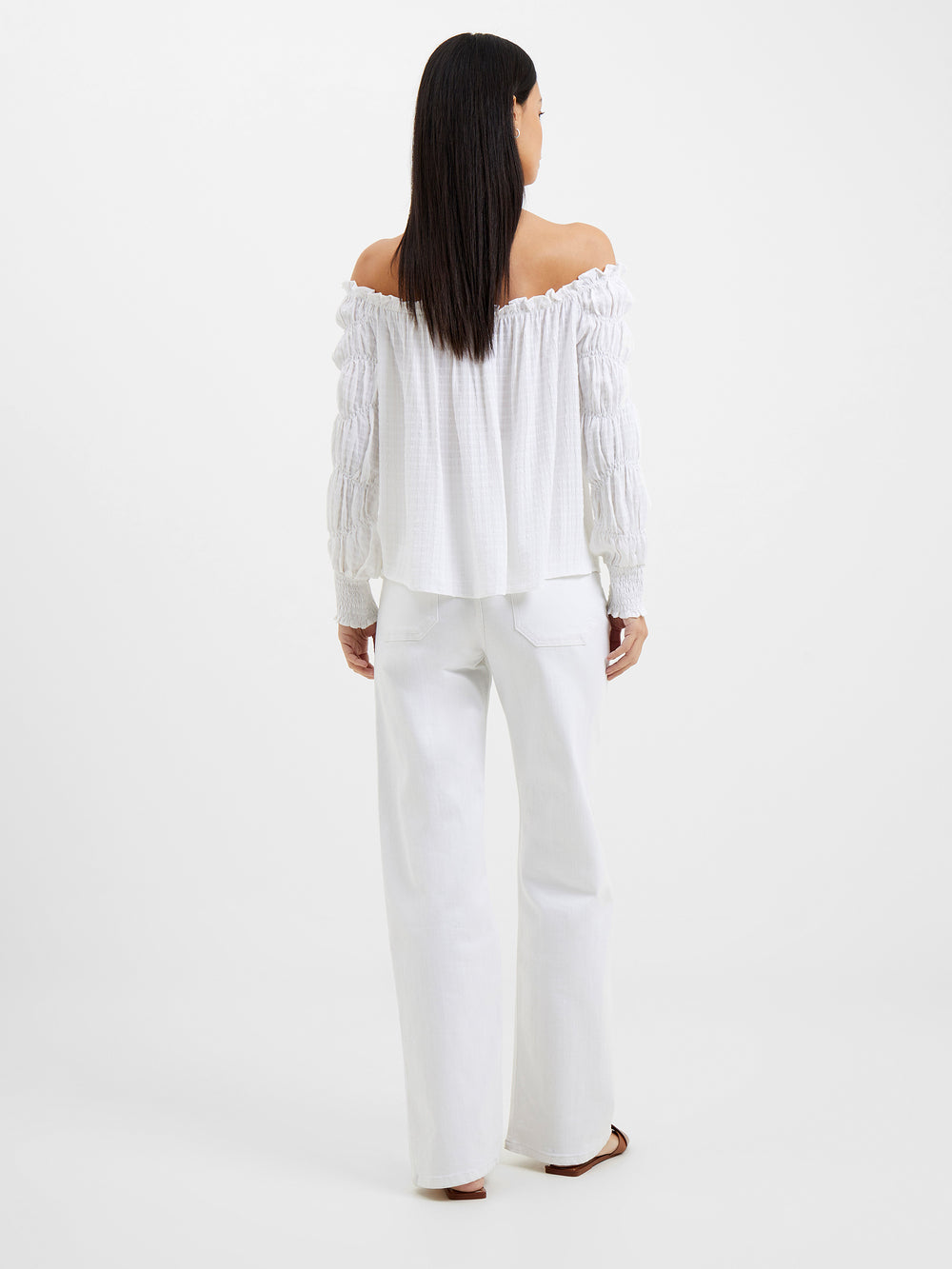 White bardot top uk cheap