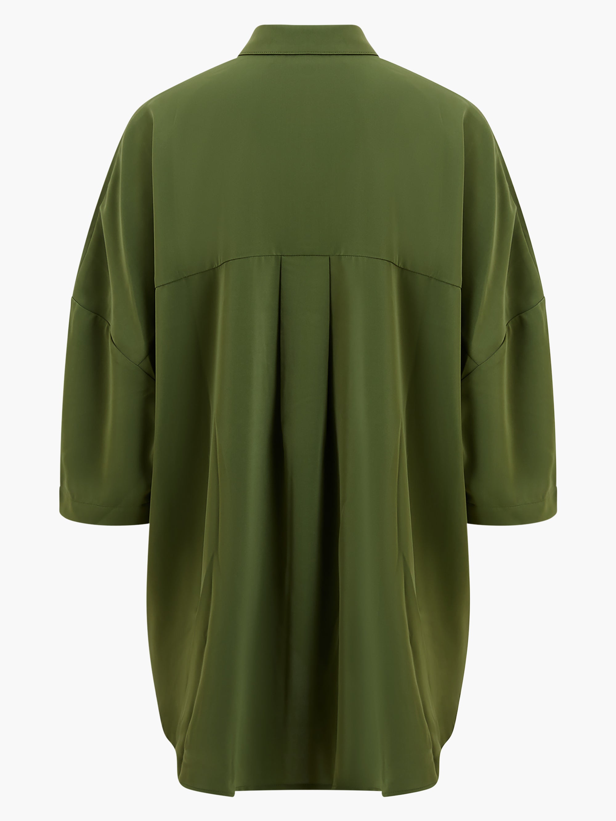 Roll Up Collar Plain Top