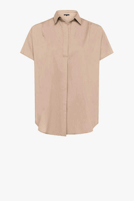 Rhodes Poplin Sleeveless Popover Shirt