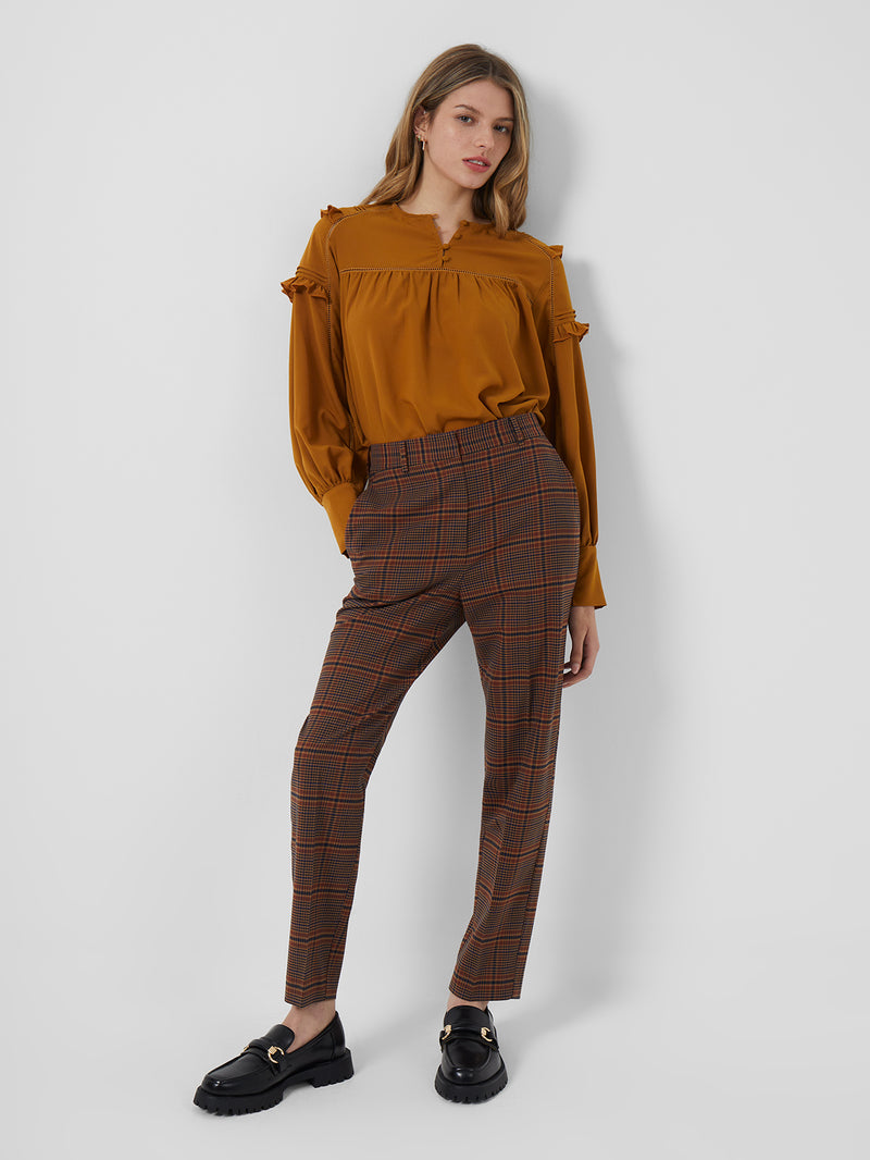 Tapered Fit Pants in Camel