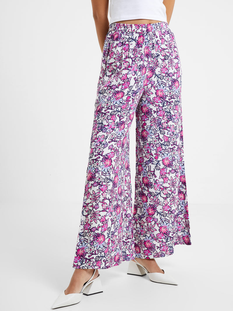 Fotini Eco Delphine Trouser Summer White | French Connection UK