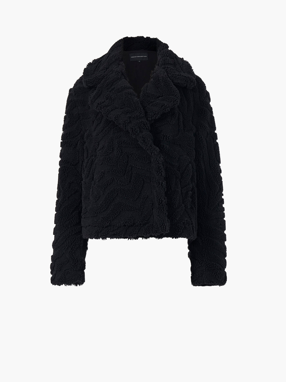 Borg sale cropped jacket