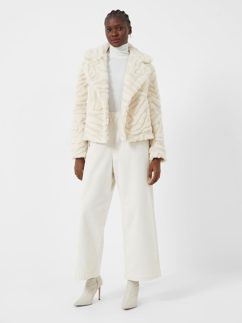 Borg faux store fur jacket