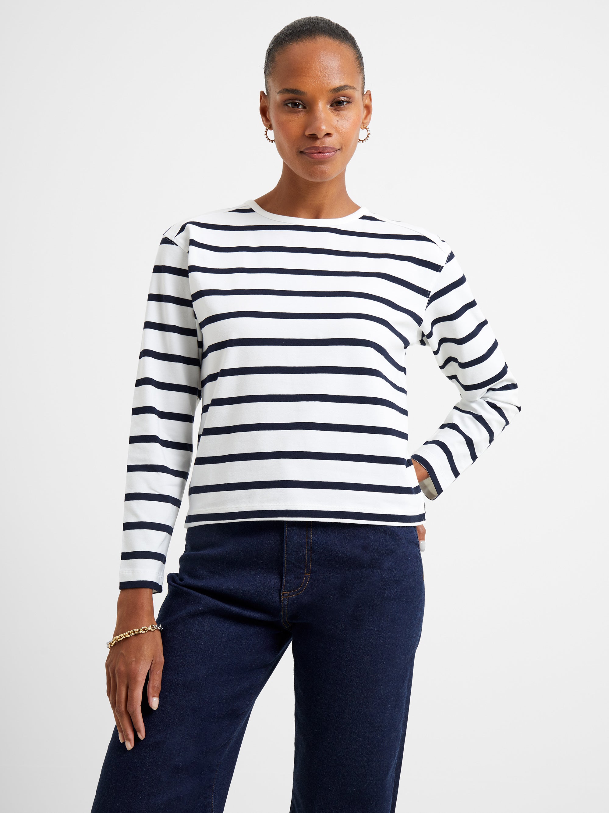 ☆Sale【MEER】RIPPLES FRENCH SLEEVE TOP