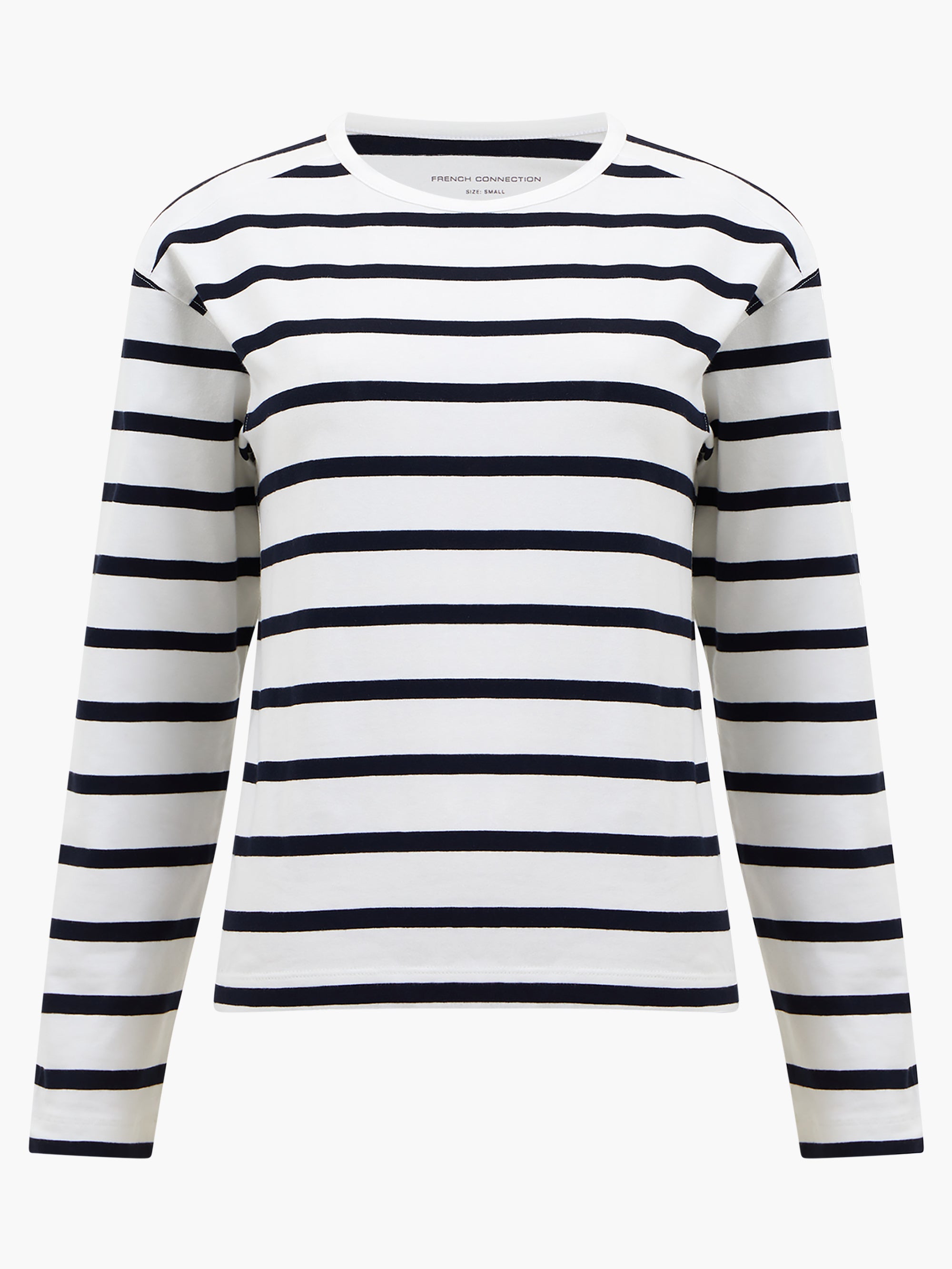 Rallie Stripe Slash Neck Top