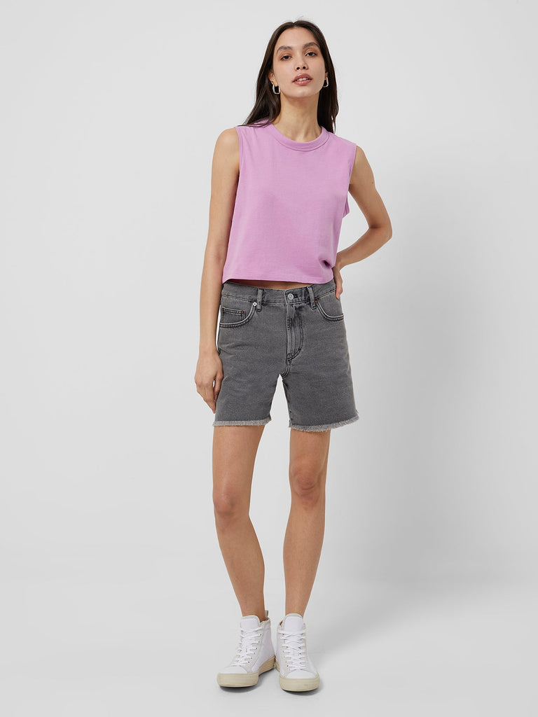 Organic Peached Cotton T-Shirt | French Connection UK