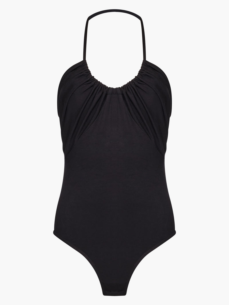 Roy Ruched Halterneck Bodysuit