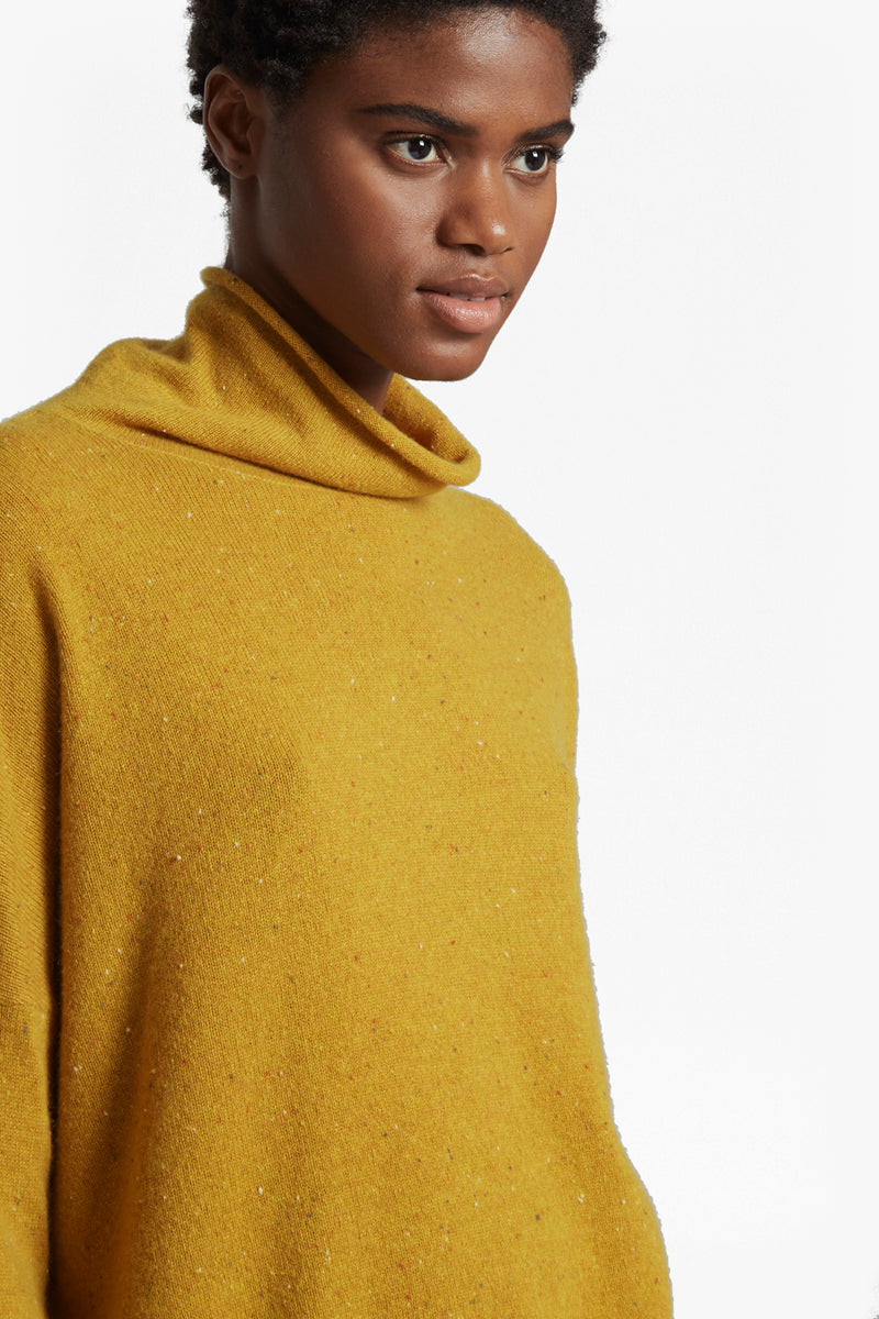 Mustard high neck jumper sale