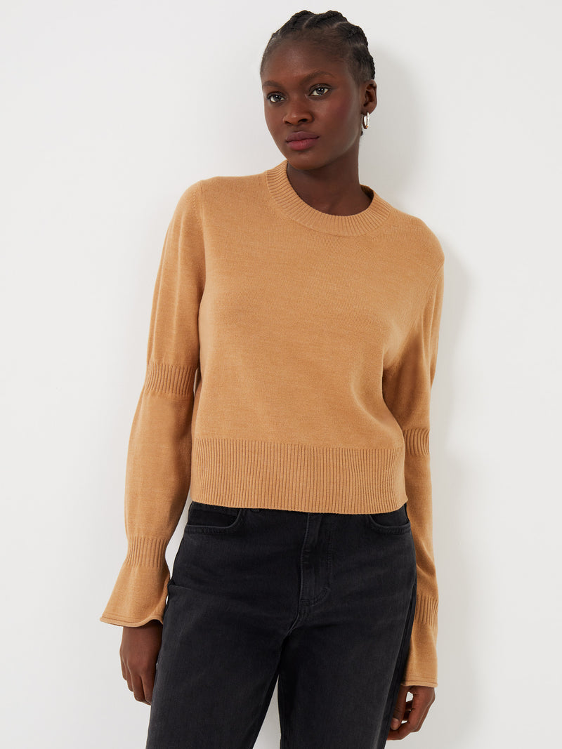 Camel long online jumper