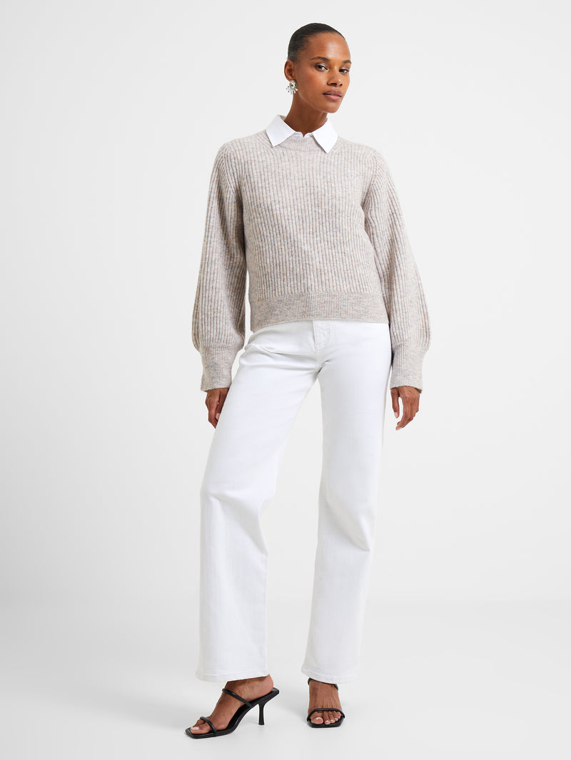 French connection white sweater clearance
