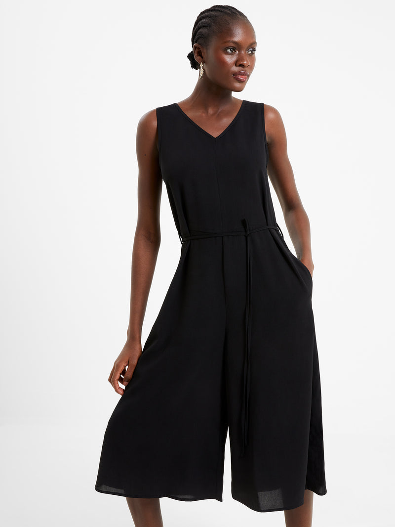 Culotte Jumpsuit Black | French Connection UK