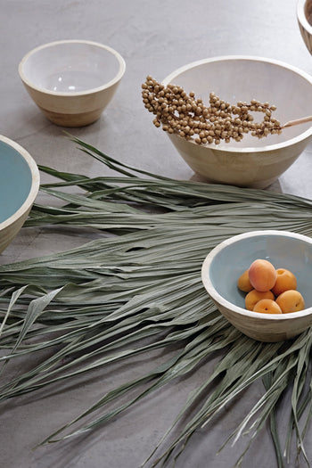 Menthe Small Enamelled Bowl