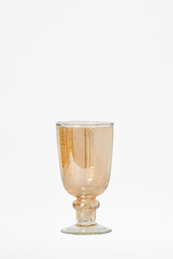 Luxe Recycled Blush Wine Glass