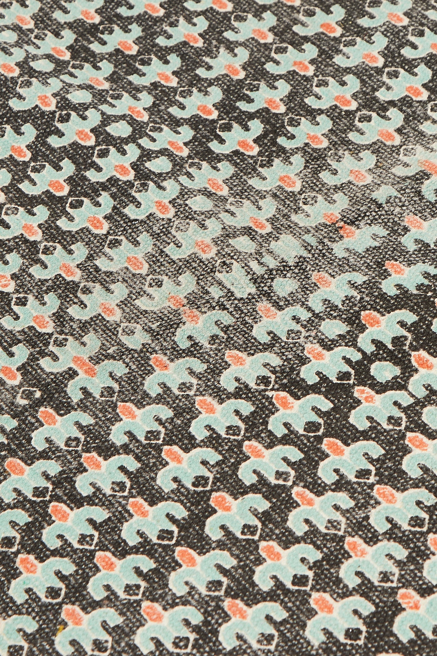 small poppy field rug pink/grey
