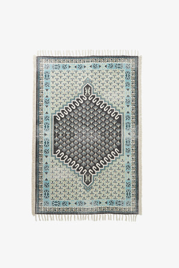 Mint Medium Poppy Field Rug