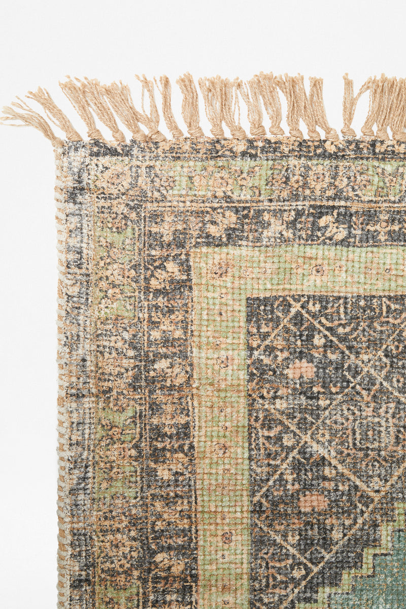 neptune chenille rug teal