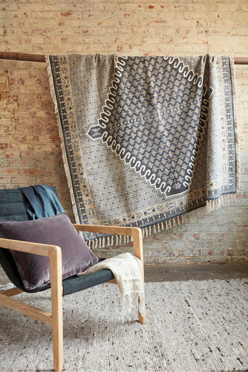 Large Poppy Field Rug