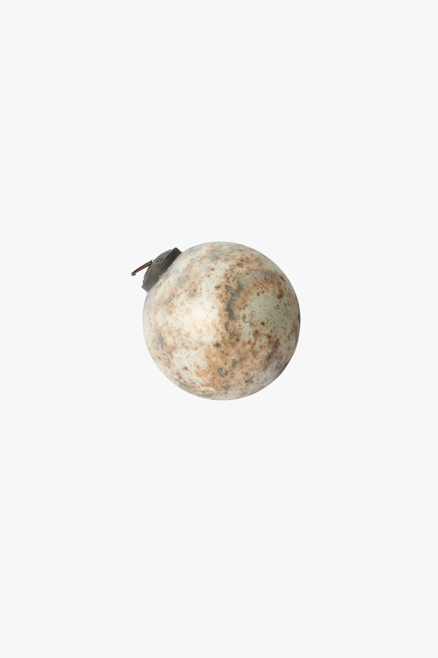 saturn antique bauble bronze