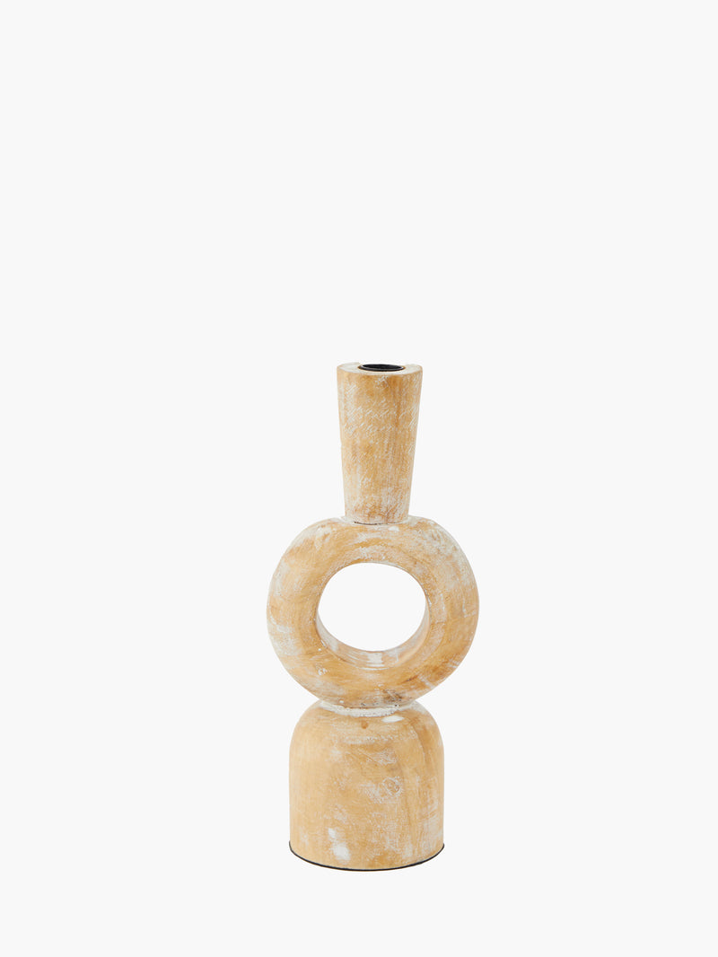 Wooden Candle Holder