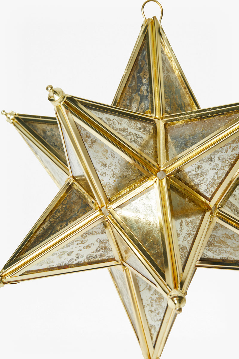 large gold cosmic star gold