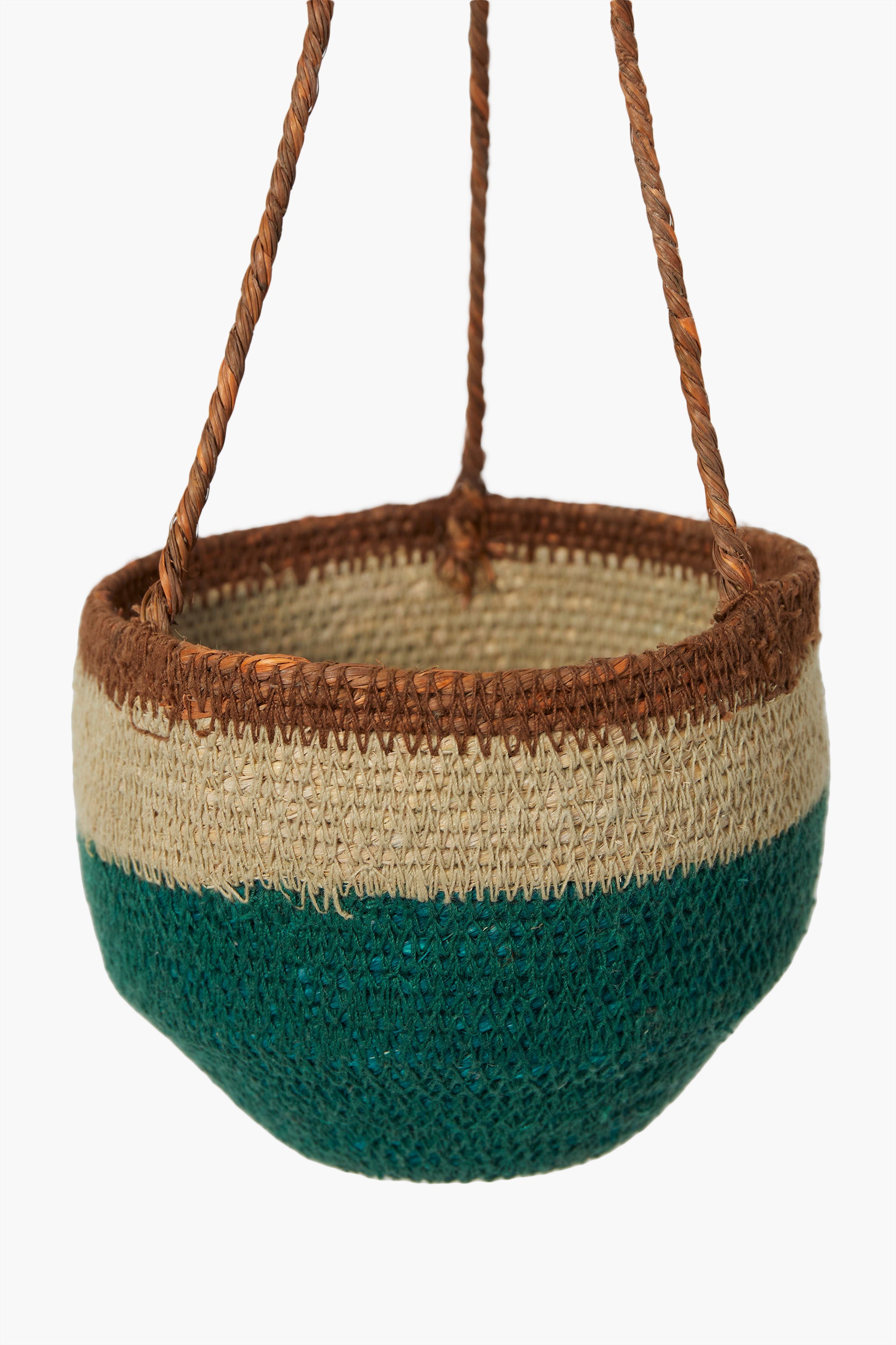 Small Green Hanging Basket