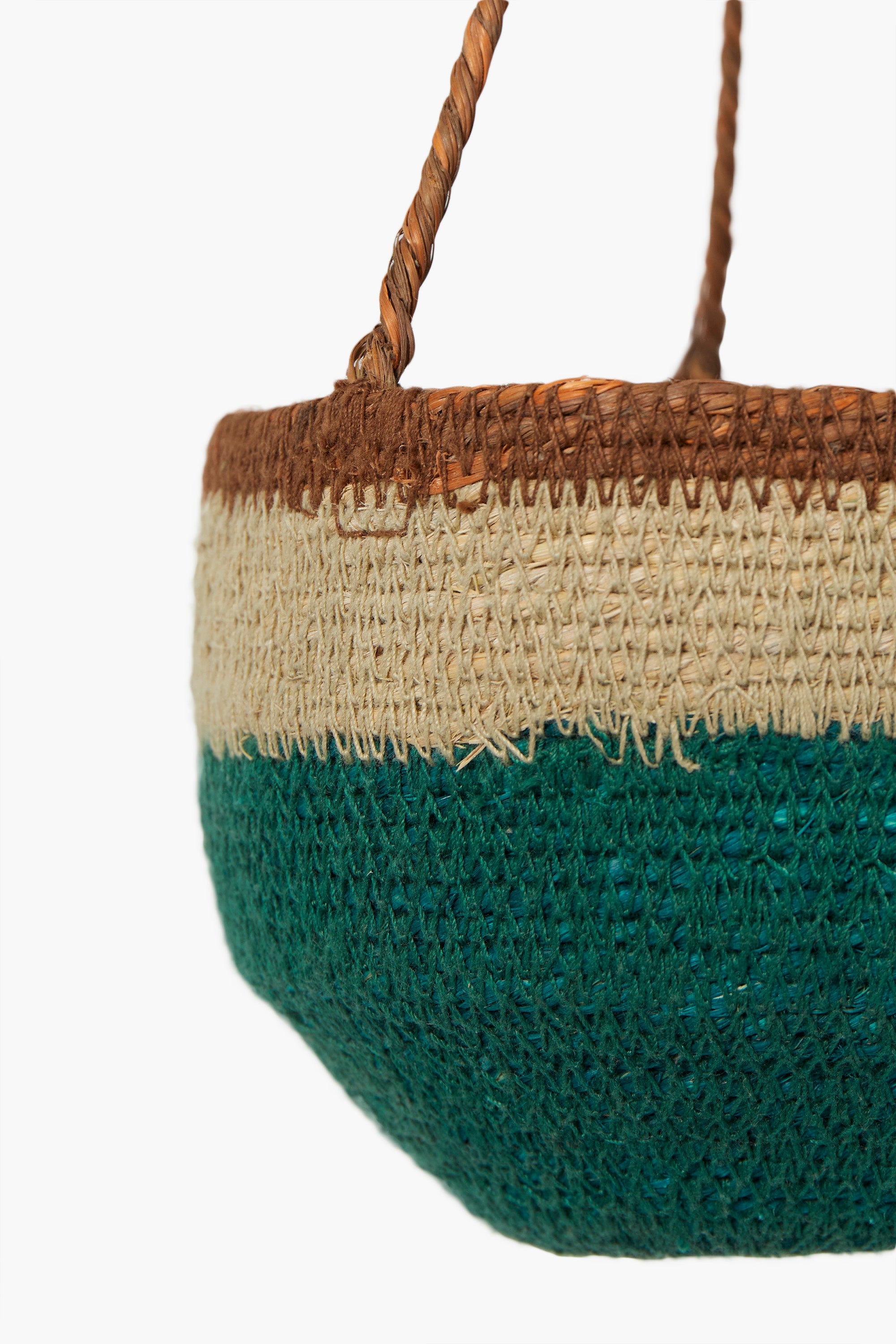 Small Green Hanging Basket