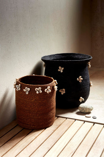 Shore Shells Seagrass Basket