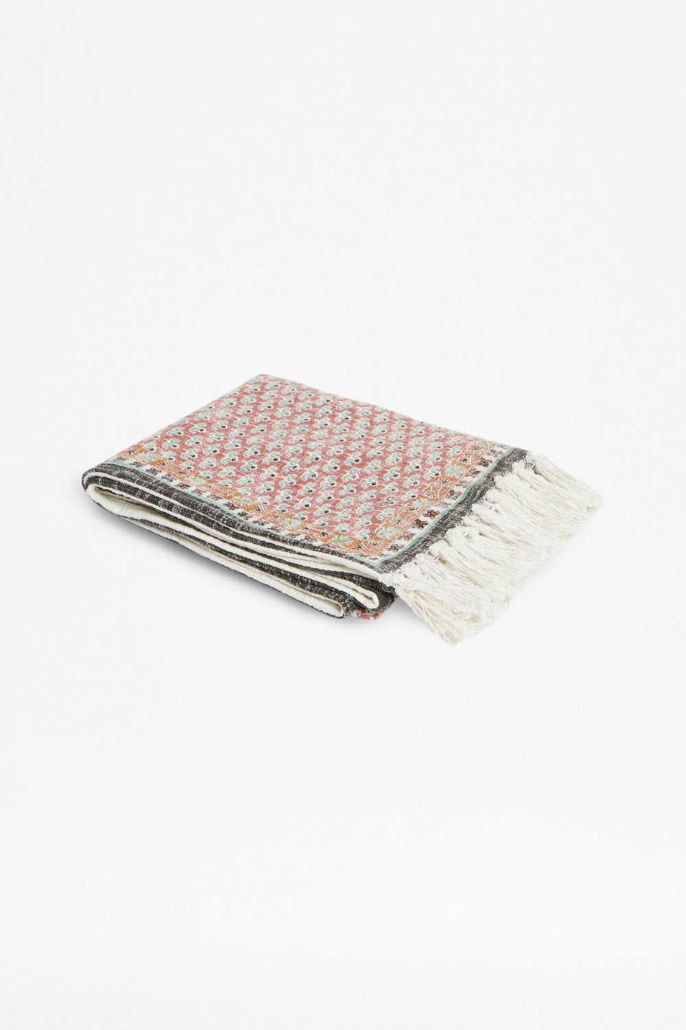 Poppy Field Pink Throw Pink French Connection UK