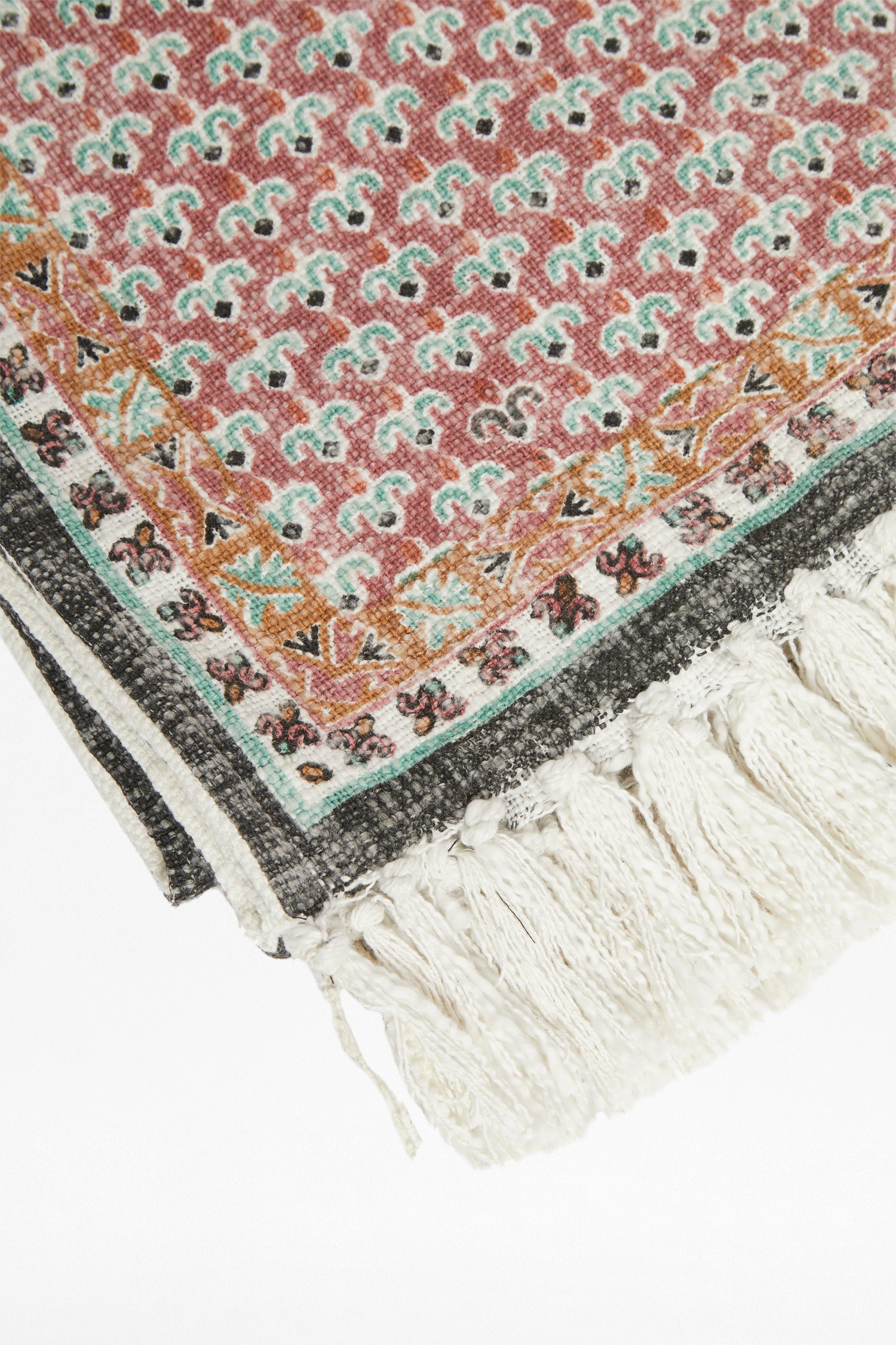 poppy field pink throw pink