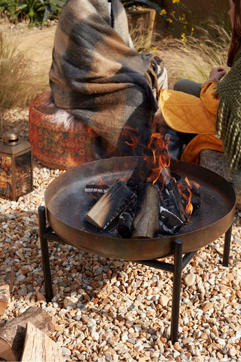 Checked Cosy Blanket Throw