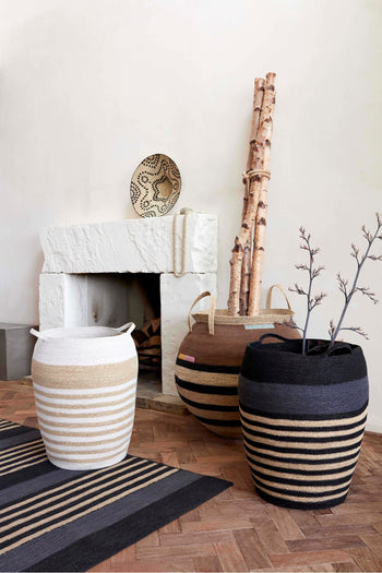 Seagrass Decore Wall Art Basket