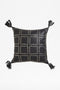 Silver Stud Tassel Cushion