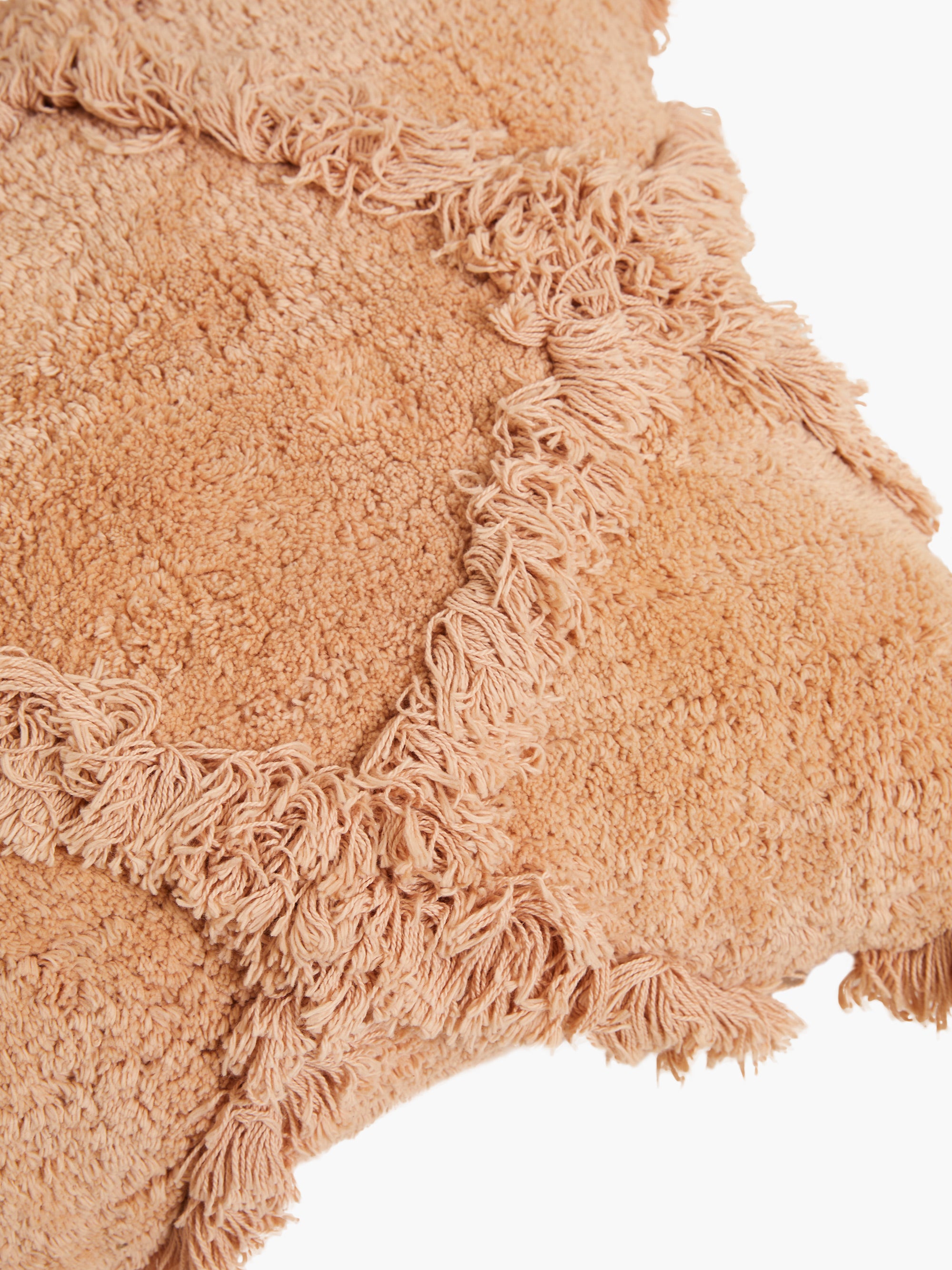 Toasted Almond Tufted Cushion