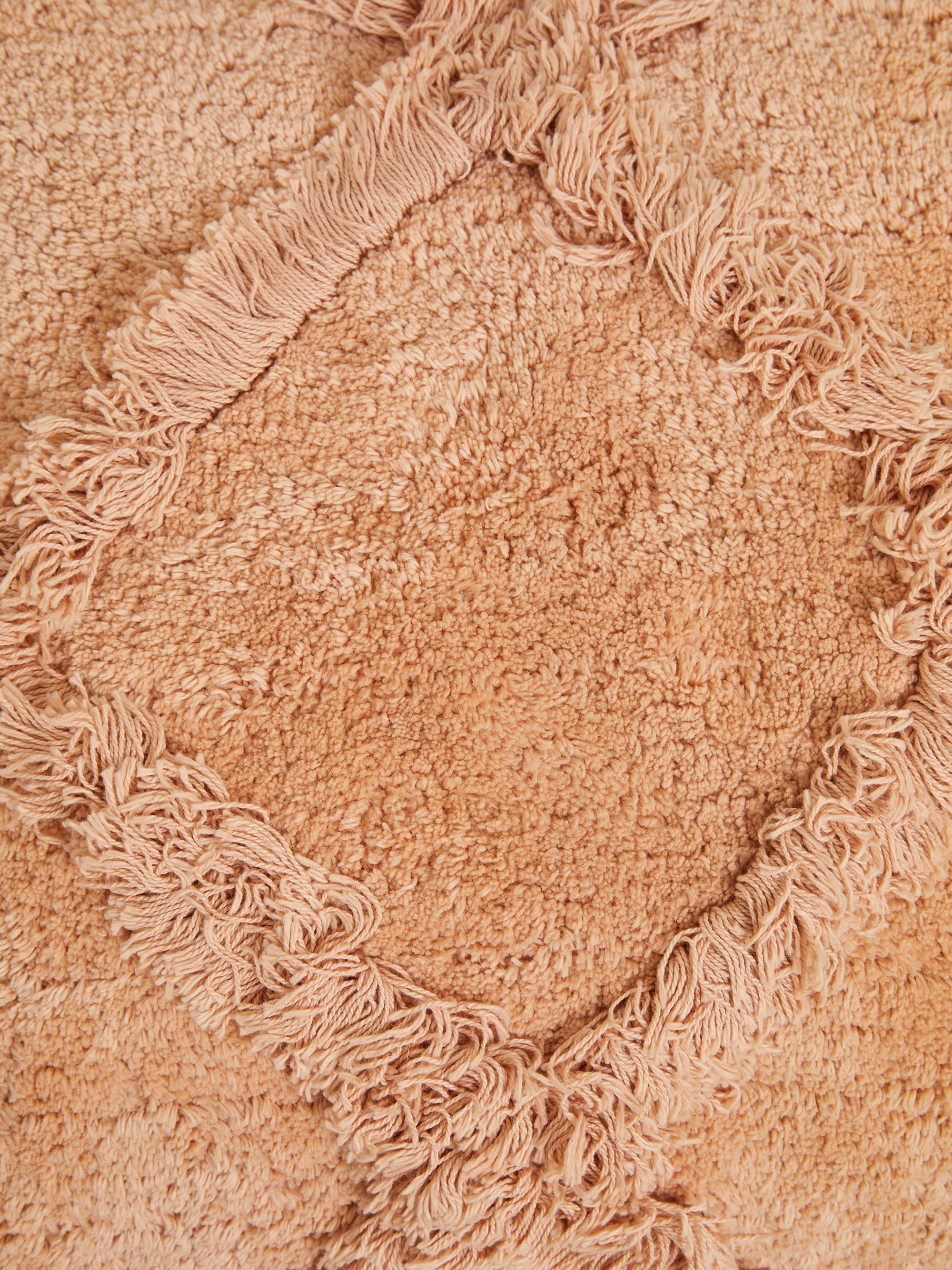 Toasted Almond Tufted Cushion