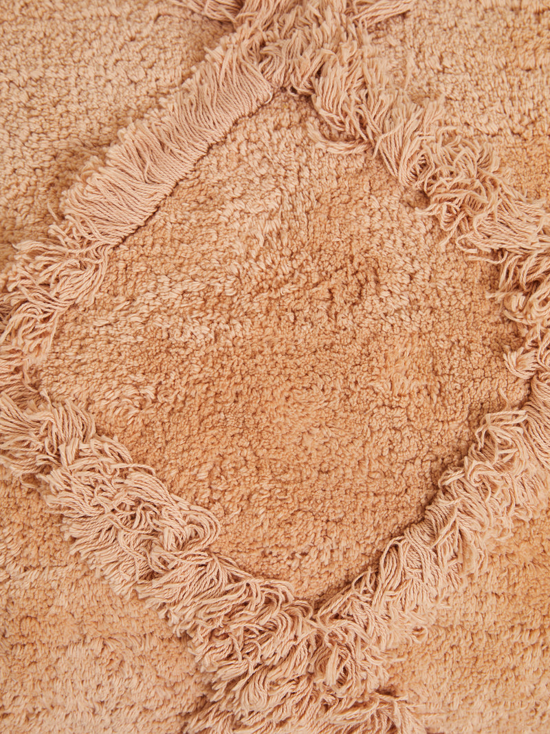 Toasted Almond Tufted Cushion