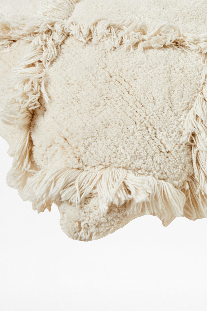 dawn tufted cushion ivory
