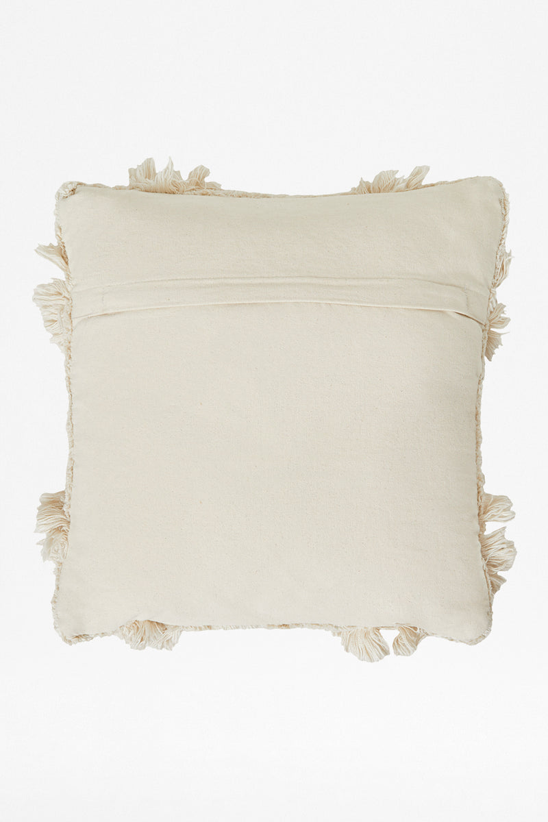 dawn tufted cushion ivory