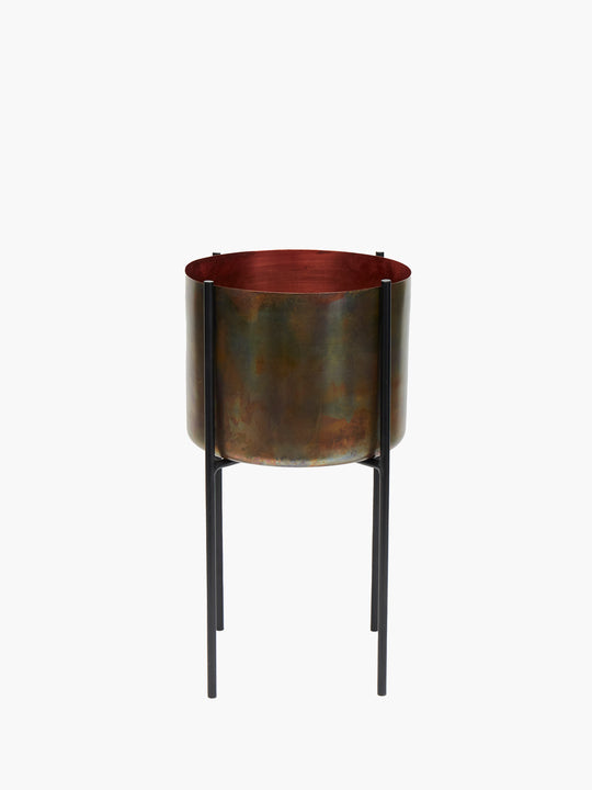 Small Molten Planter Short Stand