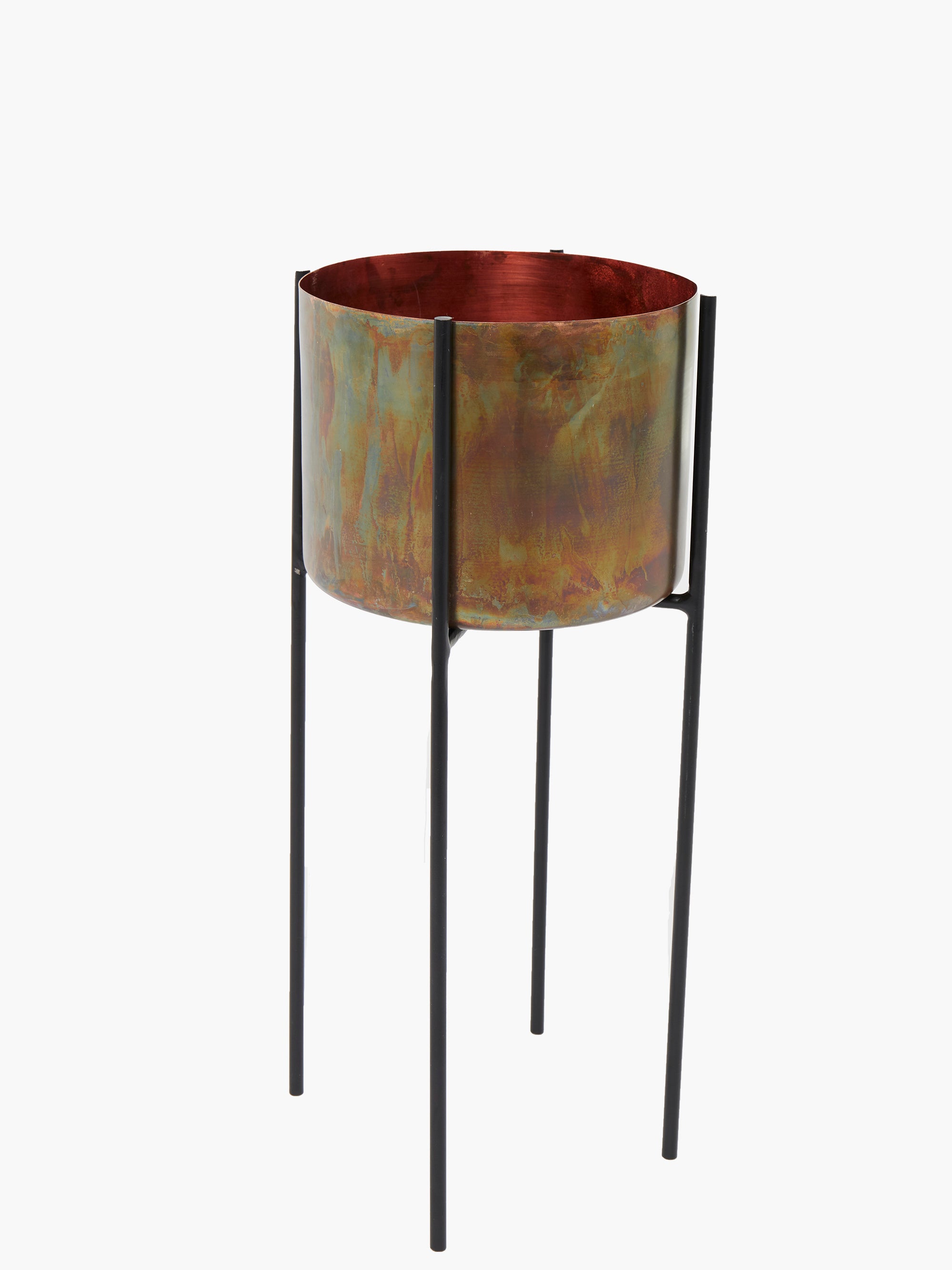 Small Molten Planter Tall Stand