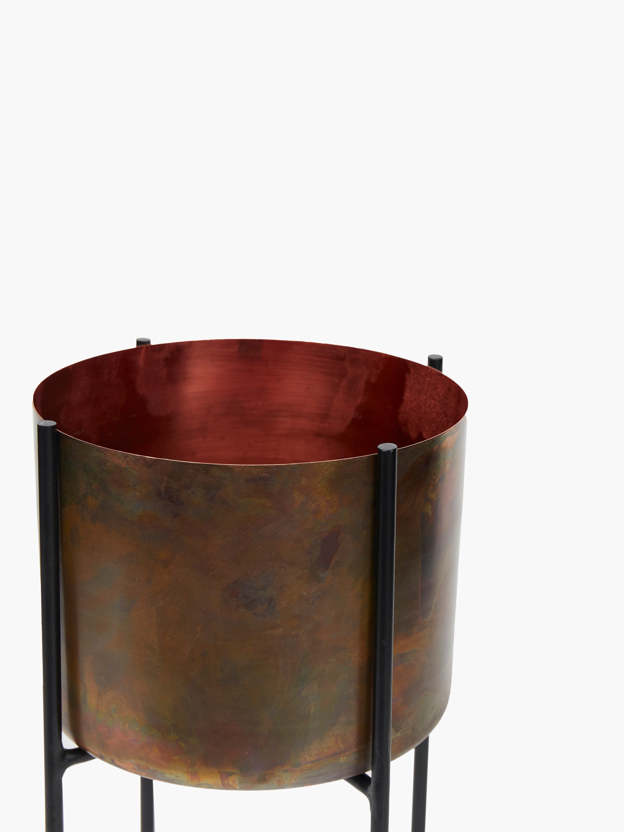 Small Molten Planter Tall Stand