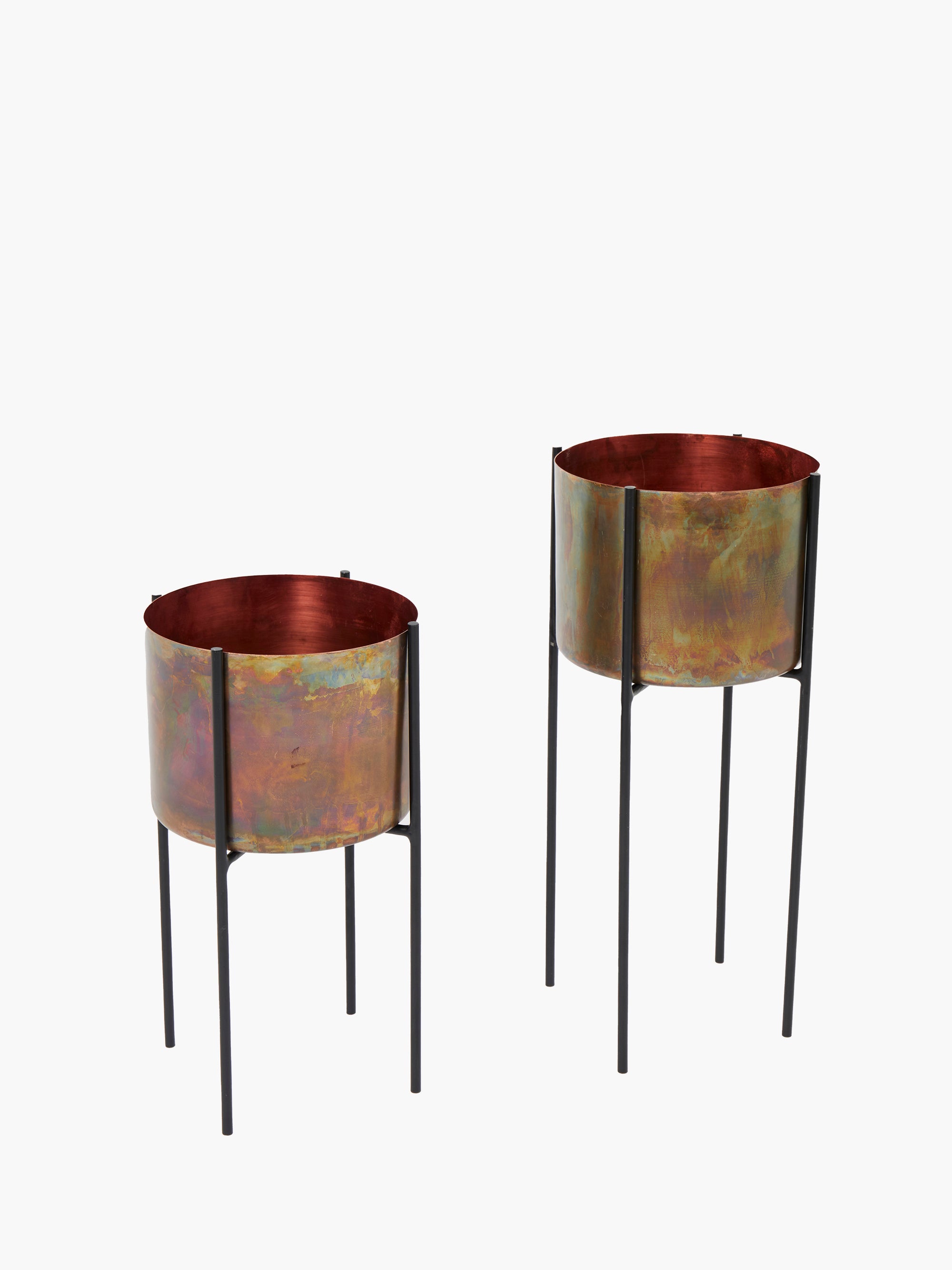 Small Molten Planter Tall Stand