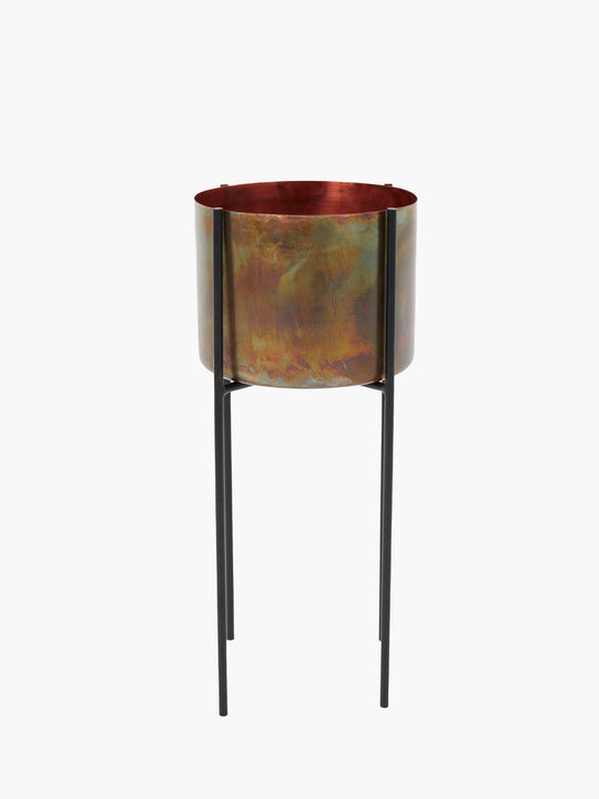 Small Molten Planter Tall Stand