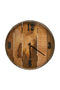 Wooden Slatted Clock