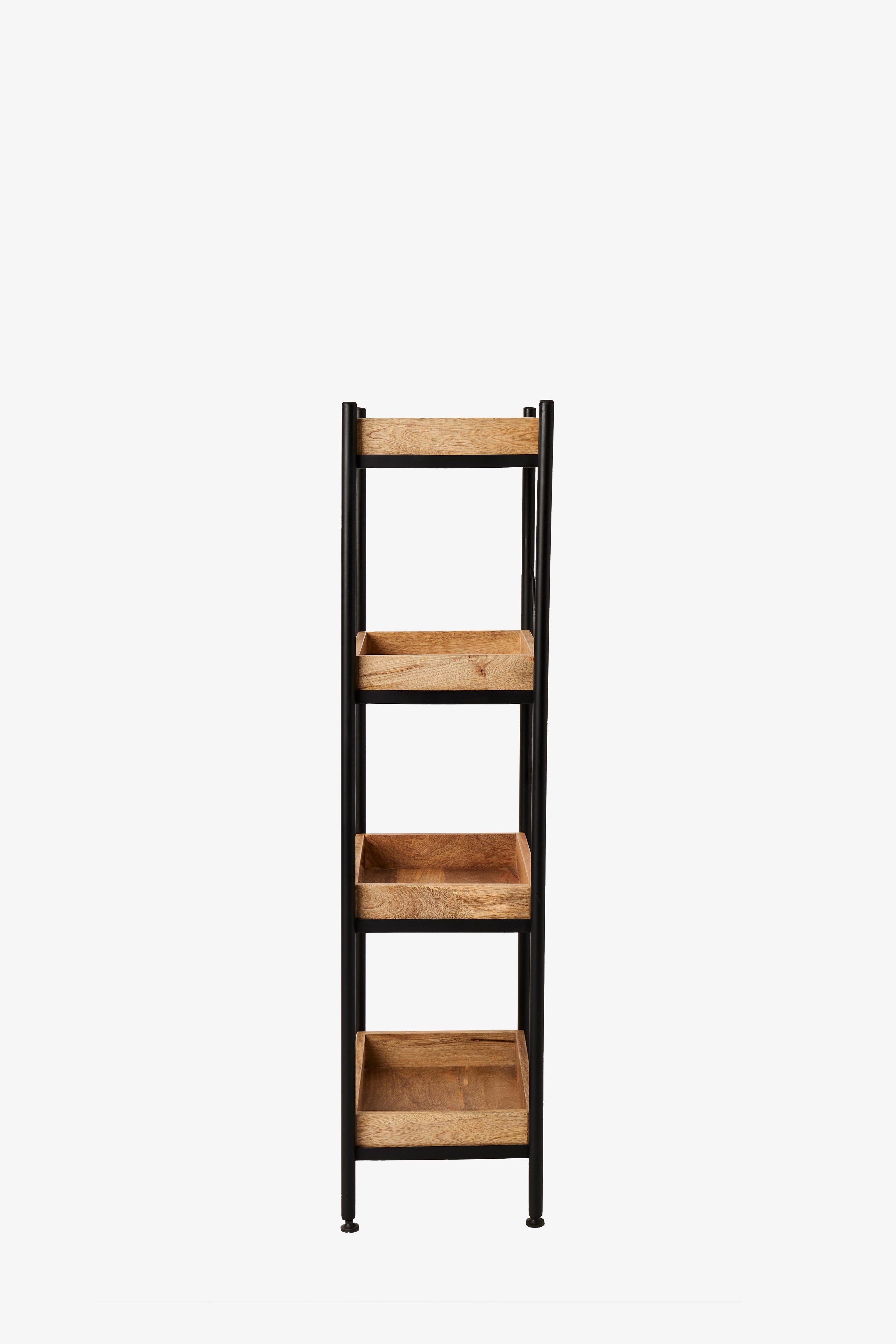 rattan pantry shelf natural