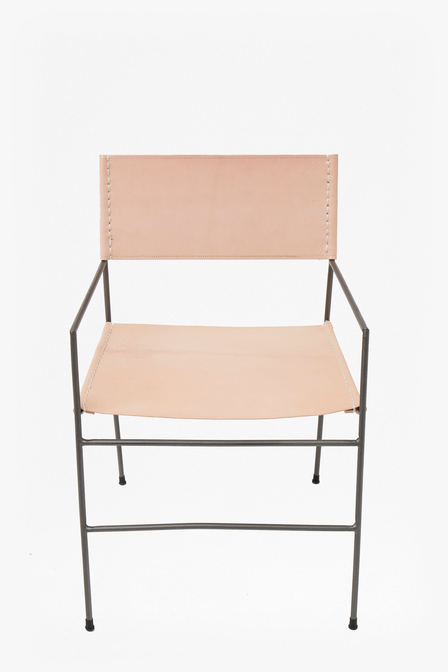 capri carver chair nude brown