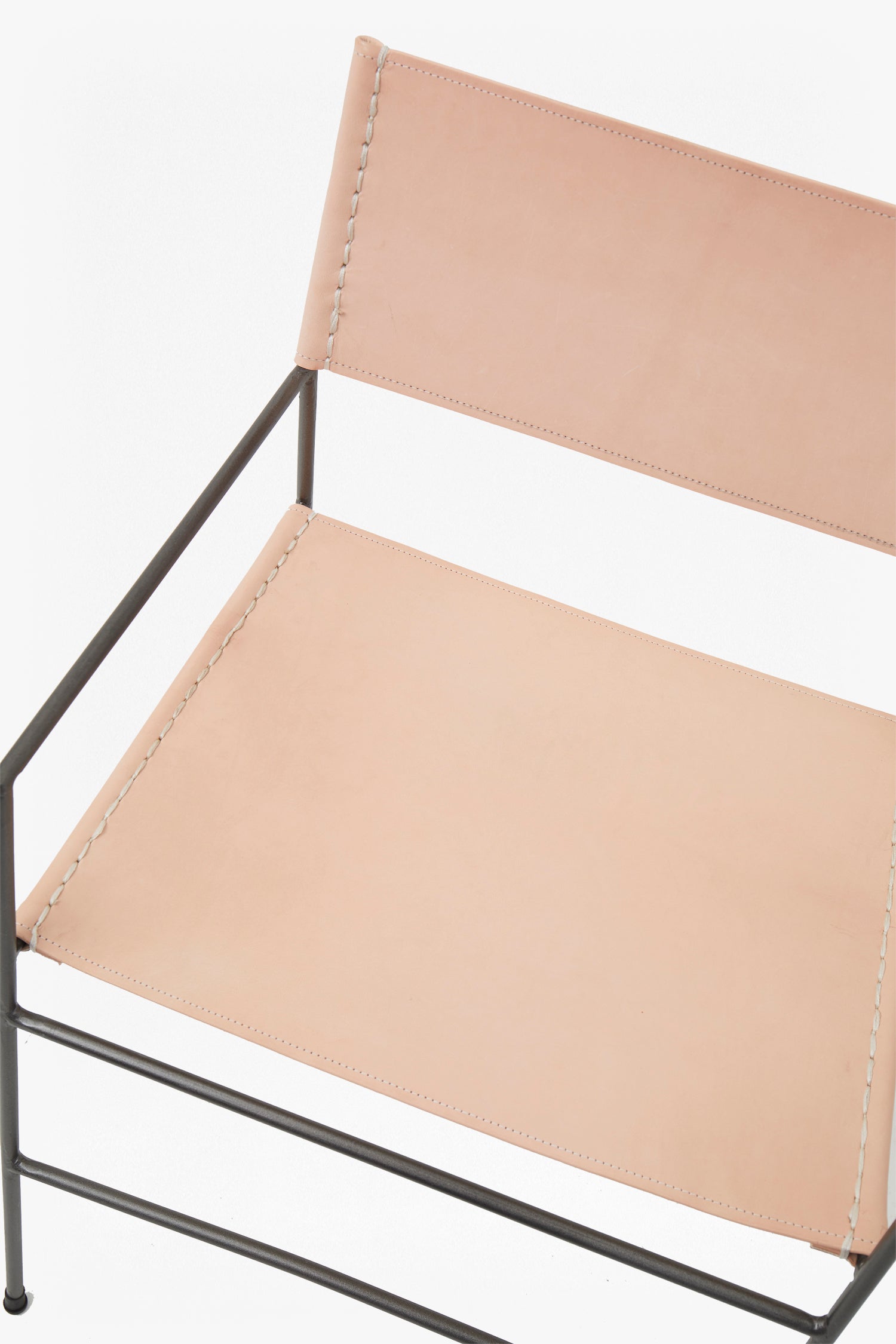 capri carver chair nude brown