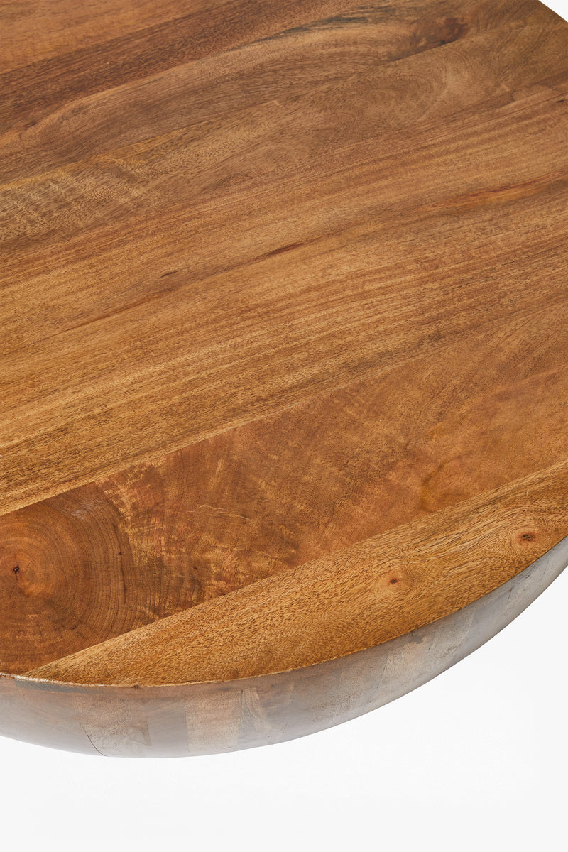 dark bulb coffee table dark wood