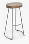 Large Roger Barstool Salvage Grey