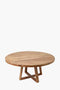 Large Round Wooden Table