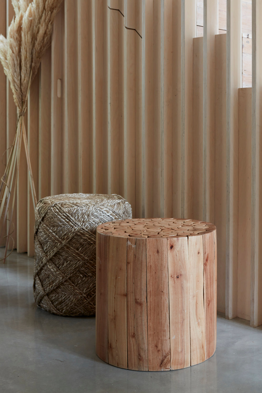 Eucalyptus shop side table